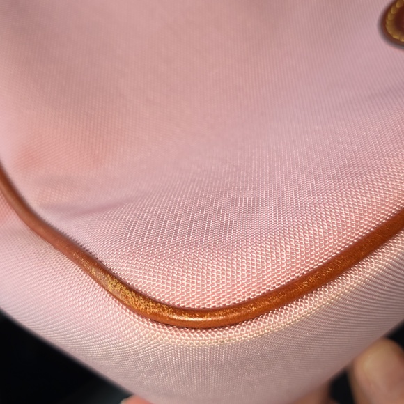 Dooney & Bourke Pink Nylon & Leather Patch Pocket Crossbody Bag - Picture 5 of 16